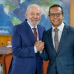 Fabio de Sa e Silva é recebido pelo presidente Lula